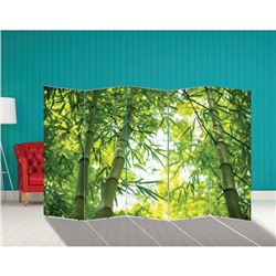 Ширма "Бамбук. Декор 3" 250 × 160 см